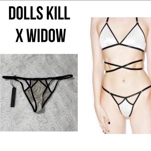 Widow x Dolls Kill Sexy Panties - NWT - Size L - Picture 2 of 5